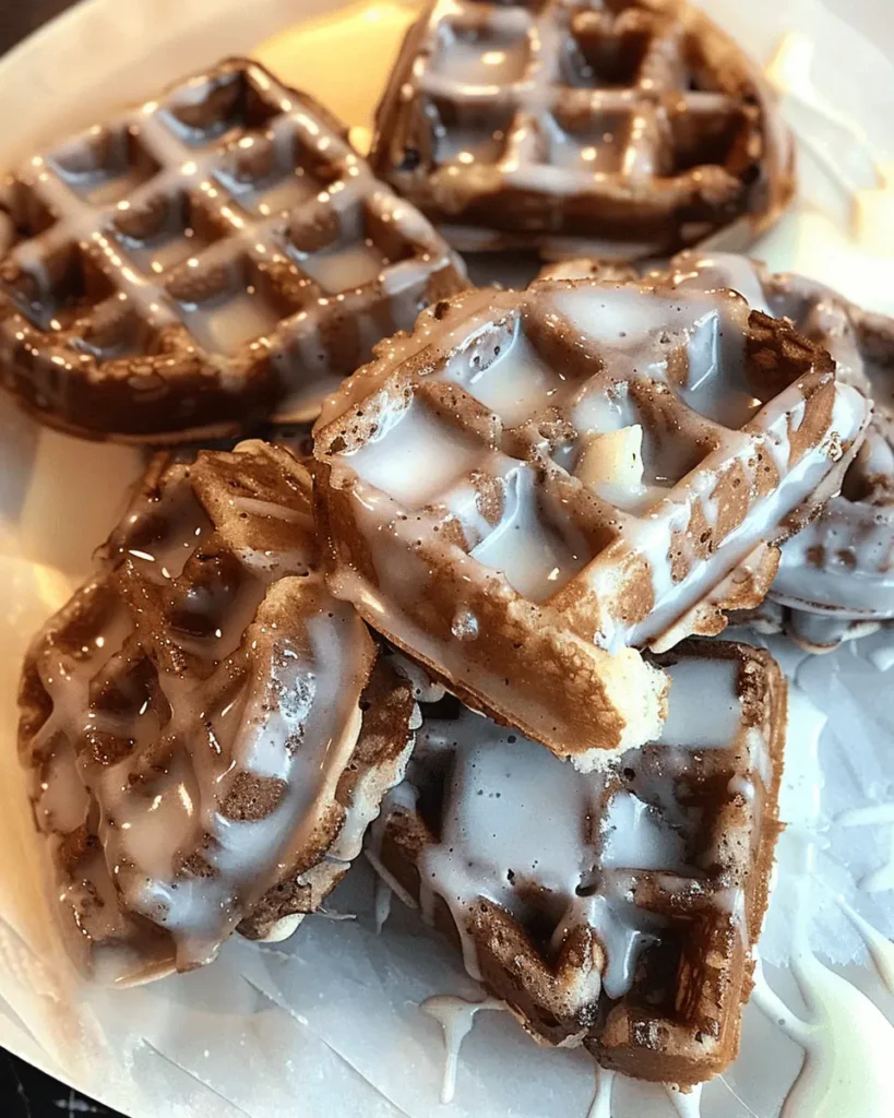 Apple Fritter Waffle Donuts—Inexpensive and Sinfully Delicious!