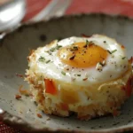 Baked Eggs Napoleon