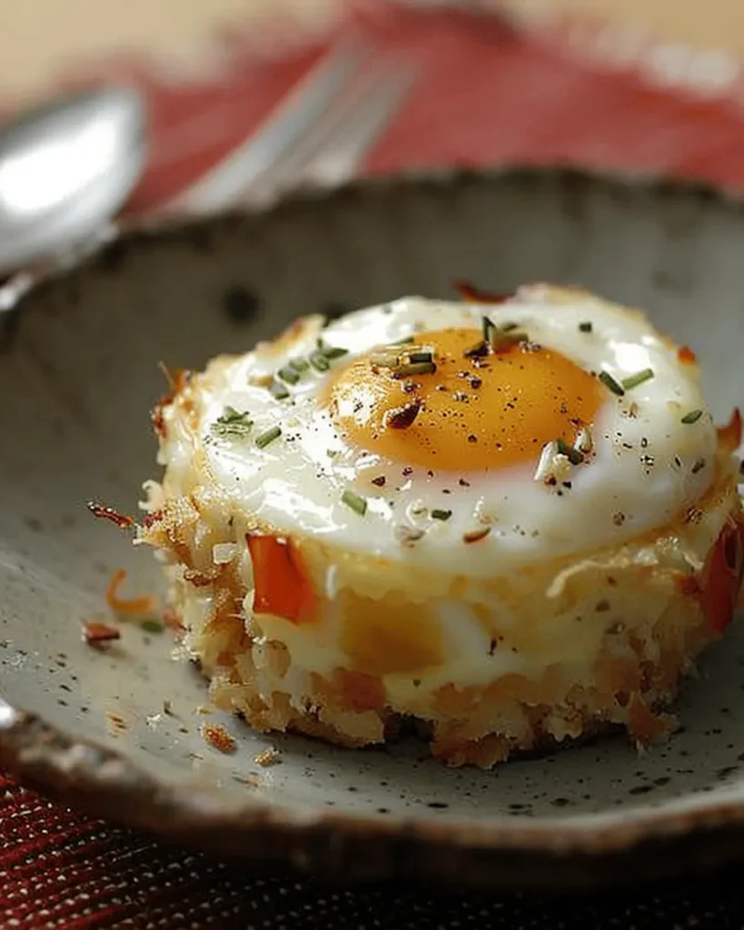 Baked Eggs Napoleon