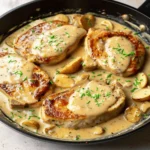 Creamy Garlic Pork Chops