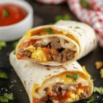 Easy Freezer Breakfast Burritos