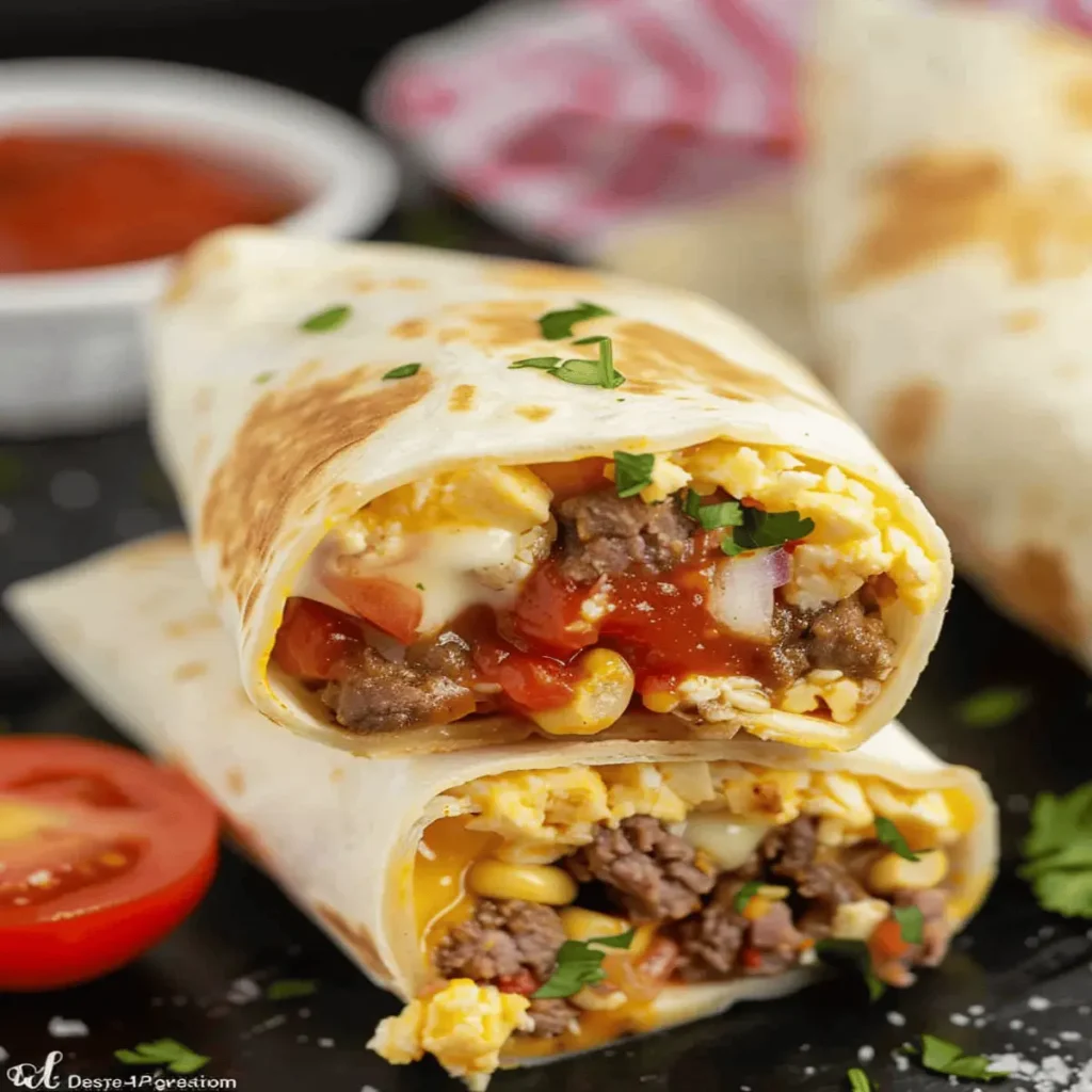 Easy Freezer Breakfast Burritos