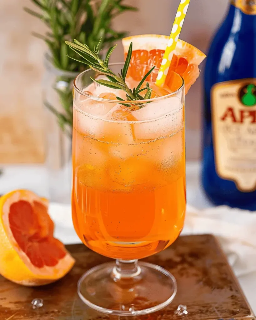 Grapefruit Aperol Spritz Recipe (Light Summer Cocktail)