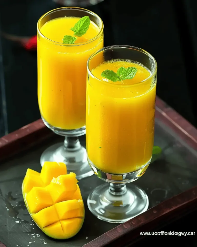 Mango Juice Recipe