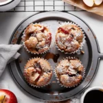 Quick and Easy Apple Fritter Muffins