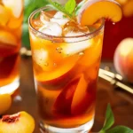 Refreshing Southern Peach Sweet Tea
