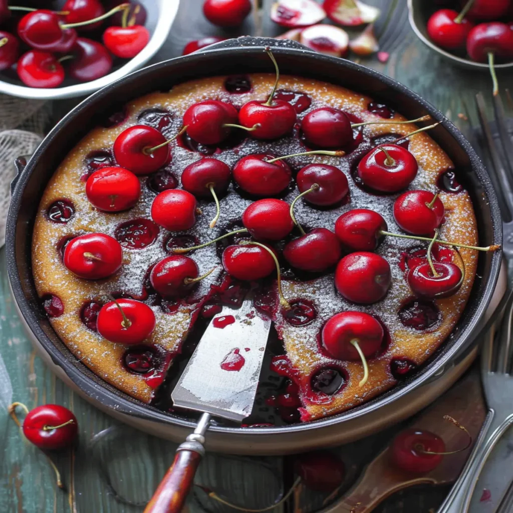 Simple Cherry Cake