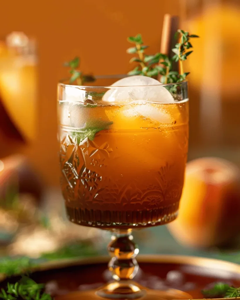 Southern Peach Iced Sweet Tea