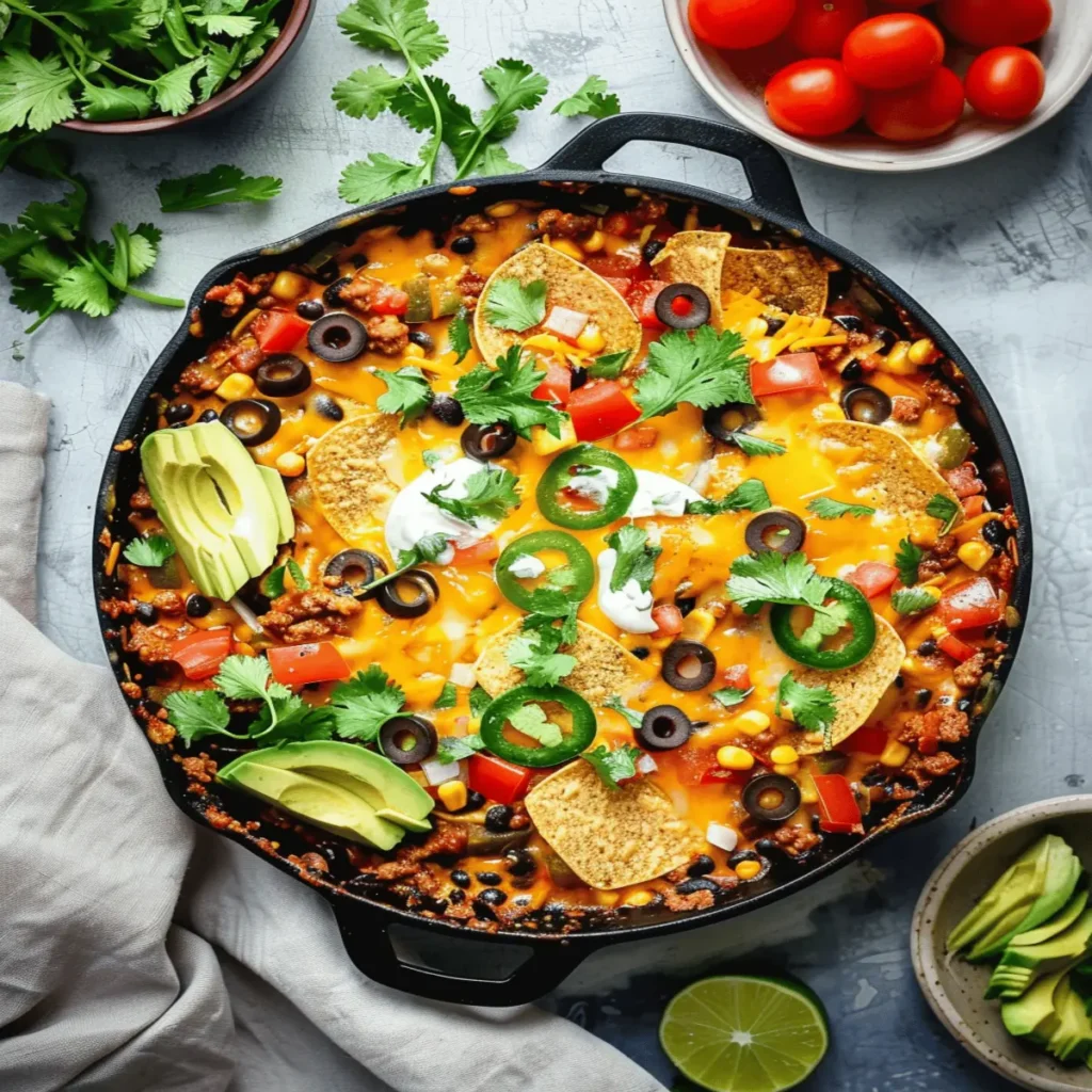 Vegetarian Taco Skillet