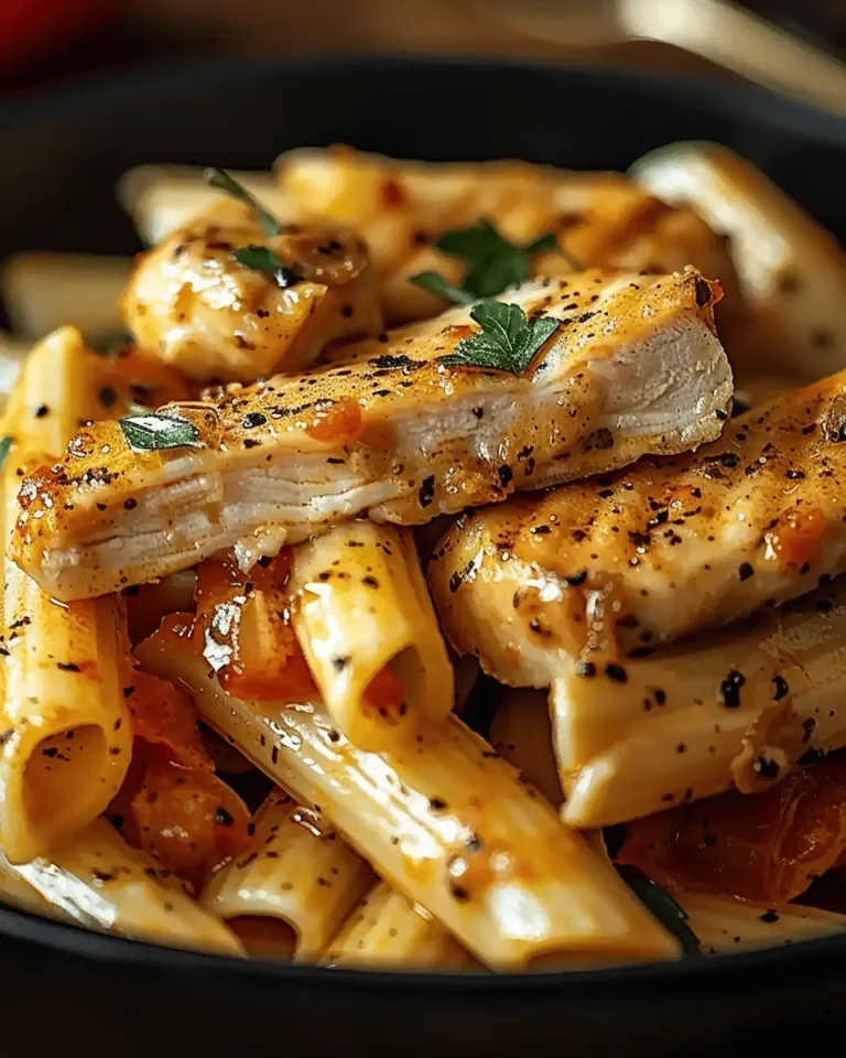 Honey Pepper Chicken Panini Pasta