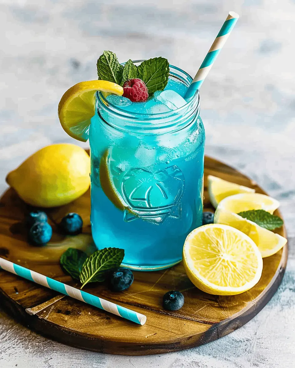Blue Raspberry Lemonade: The Refreshing Drink You’ll Love