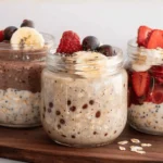 Quick & Creamy High Protein Overnight Oats