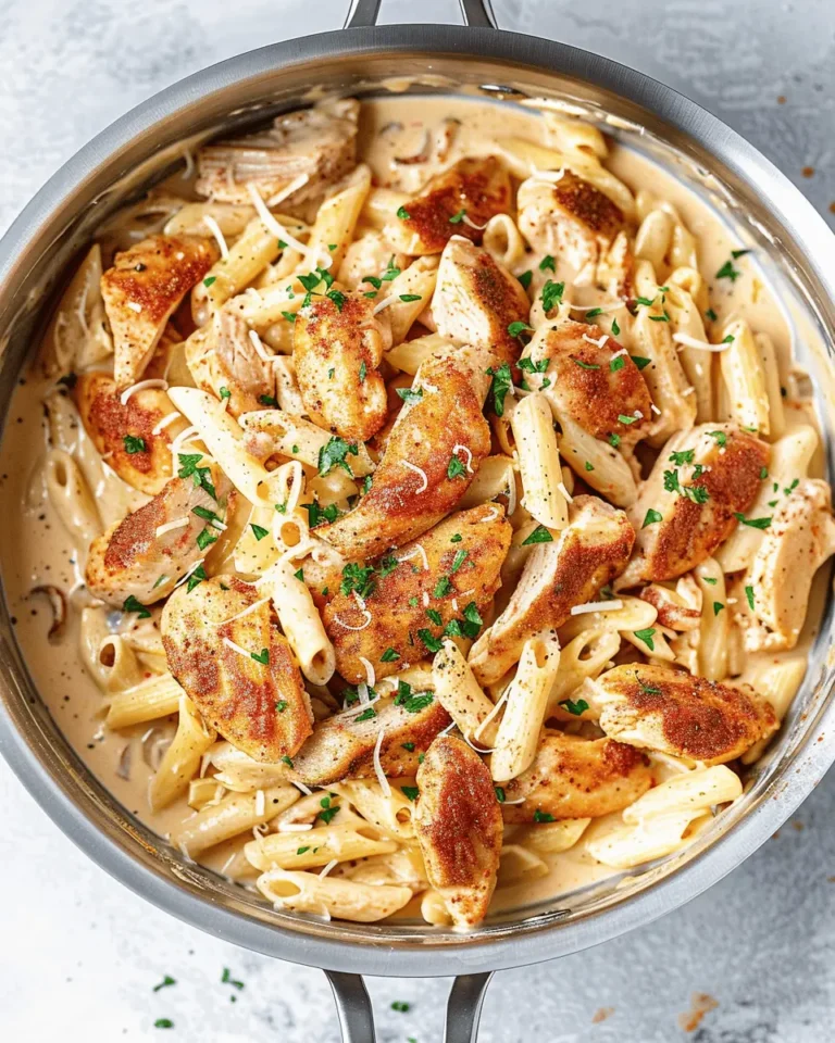 One Pot Cajun Chicken Alfredo