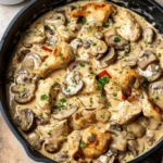 Creamy Chicken Stroganoff