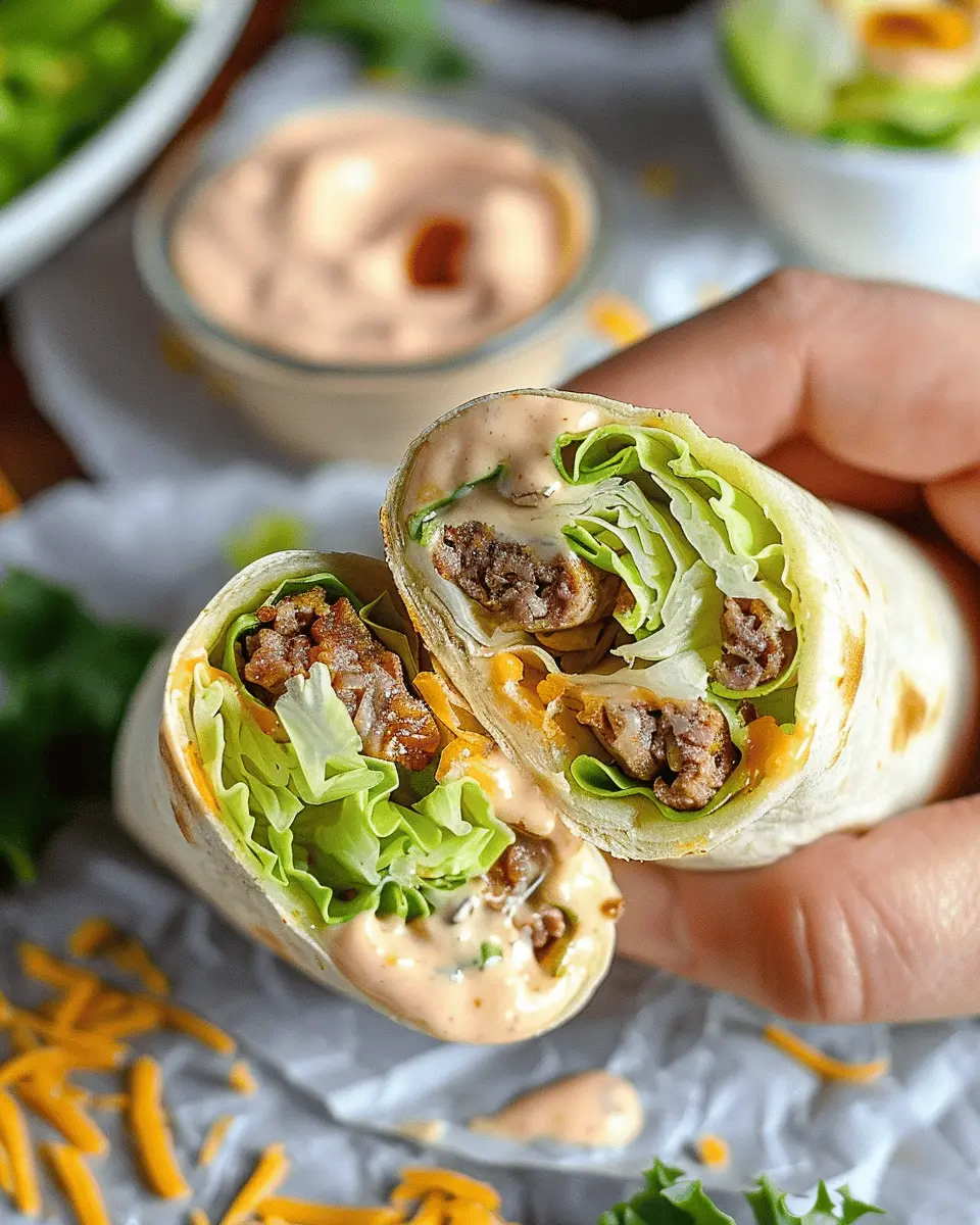 Big Mac Wraps: Easy Turkey Bacon Delight for Home Chefs