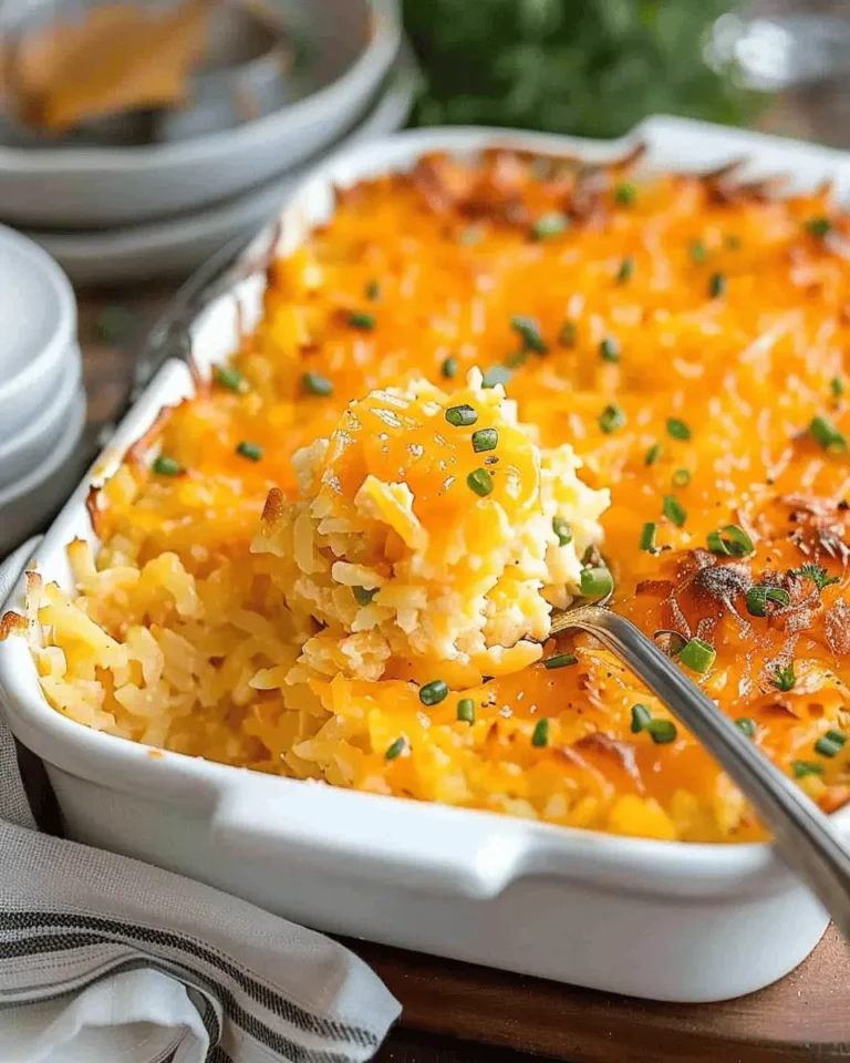 Copy Cat Cracker Barrel Hashbrown Casserole Recipe
