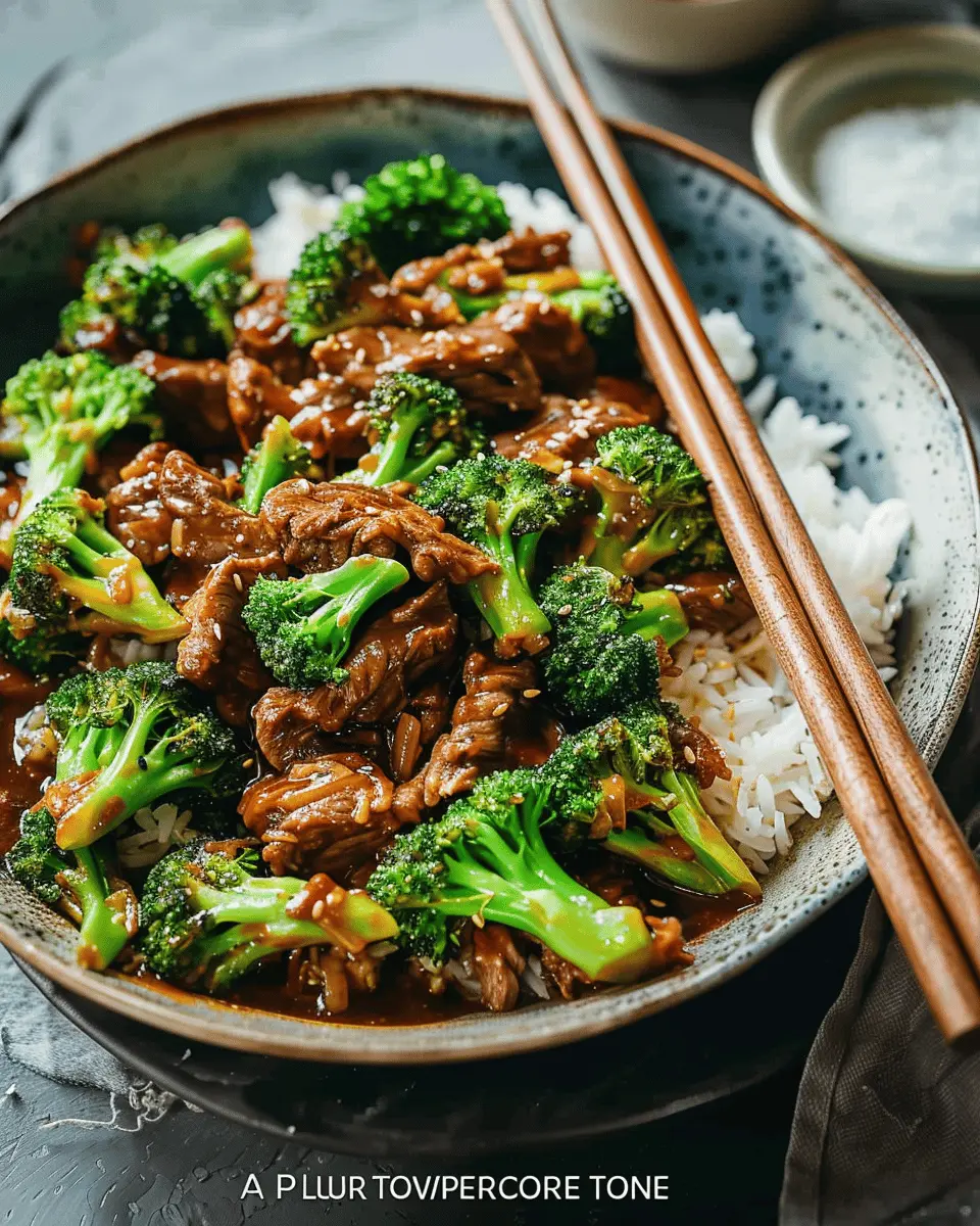 Chinese Beef and Broccoli (One Pan Take-Out)