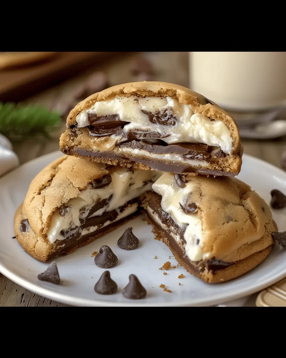 Cheesecake Stuffed Chocolate Chip Cookies: A Decadent Delight