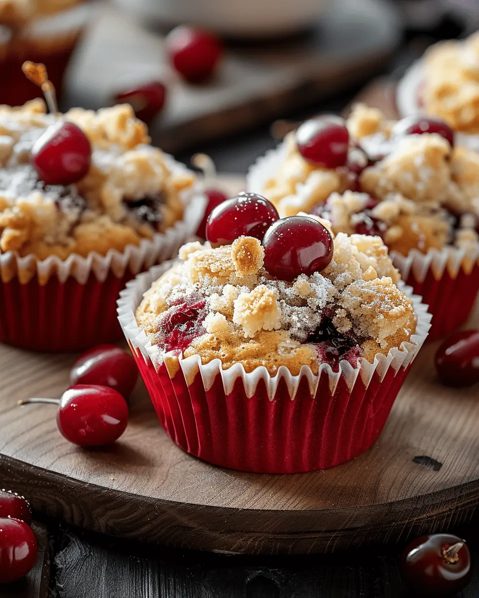 Cherry Cobbler Muffins: Easy and Delicious Homemade Treats
