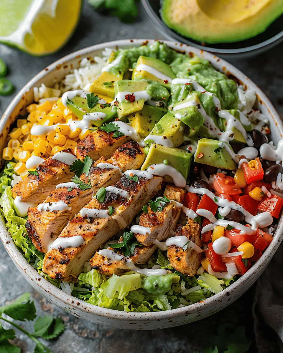 Healthy Chicken Taco Bowls: A Deliciously Easy Recipe for Home Cooks