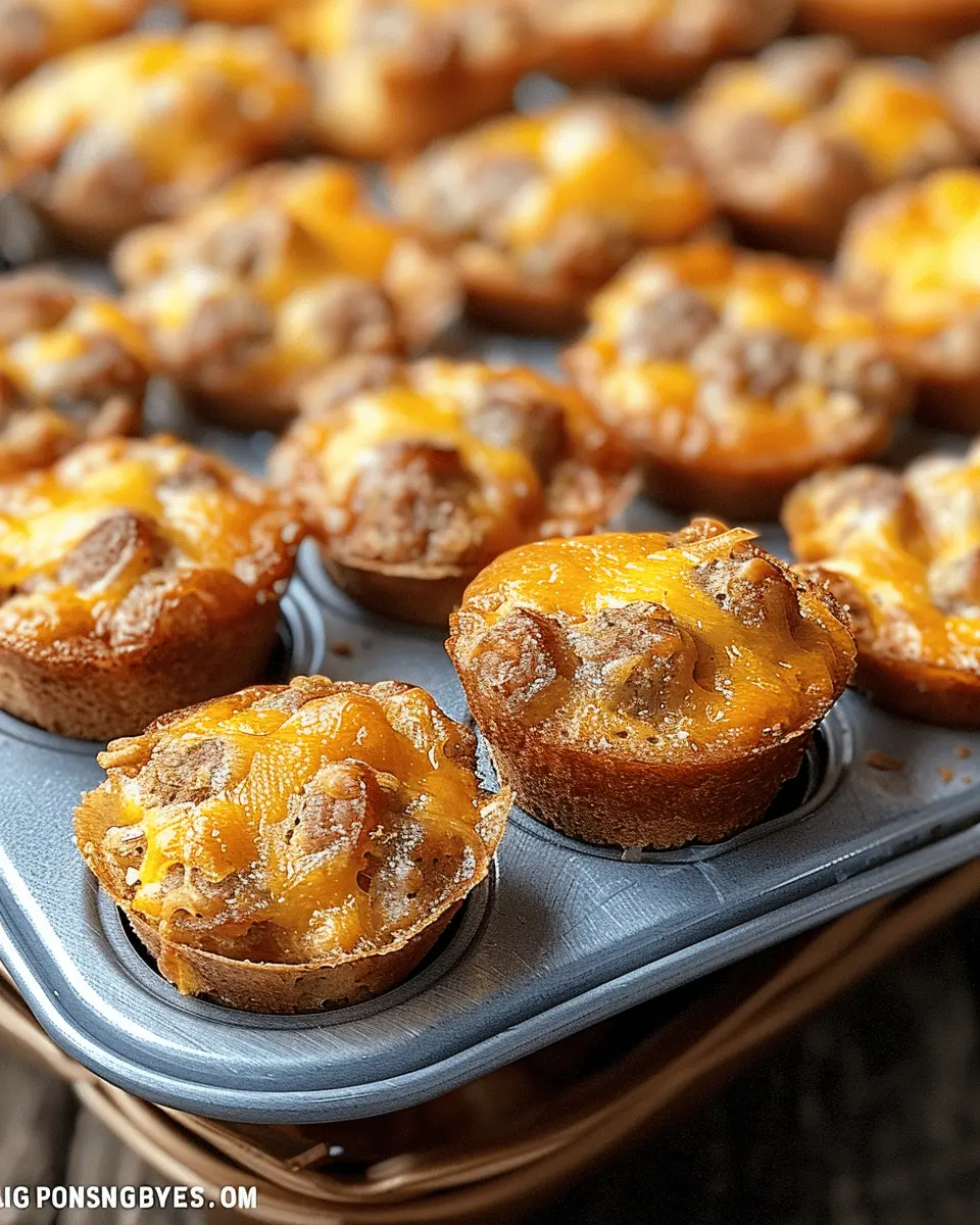 High-Protein Pancake Sausage Mini Muffins: Healthy Delight for Breakfast