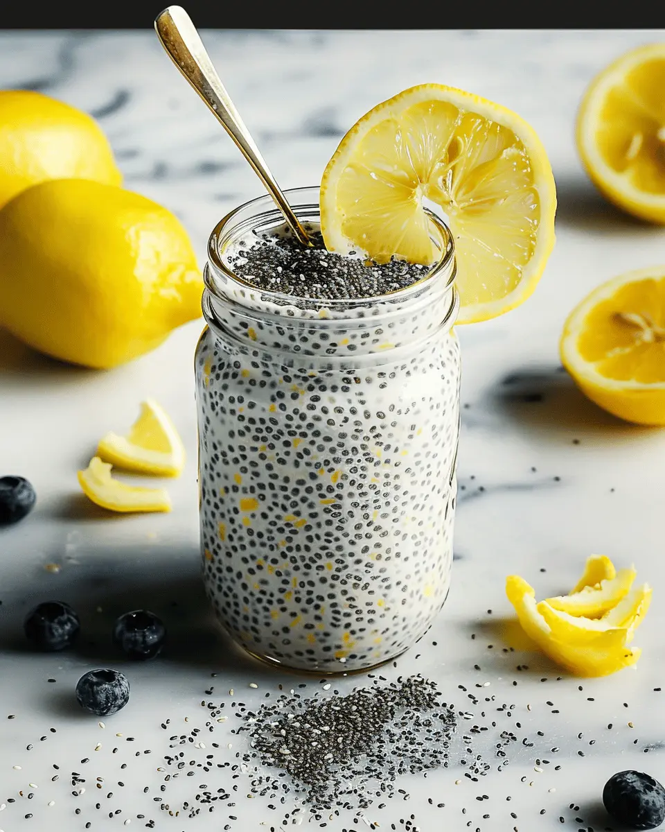 Lemon Cream Chia Pudding: The Easy and Indulgent Dessert You’ll Love