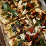 Pesto Chicken Flatbread: A Delicious and Easy Recipe for Dinner