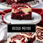 Red Velvet Cheesecake Brownies Recipe