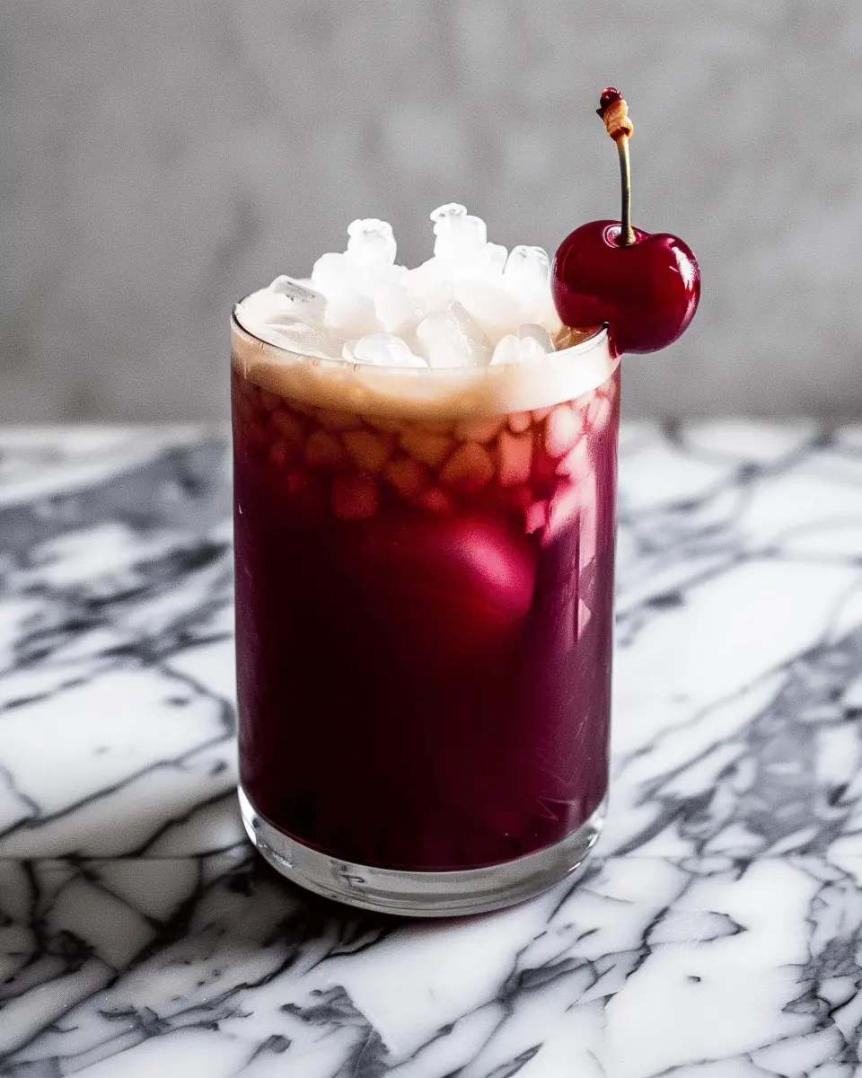 Tropical Cherry Rum Cocktail: A Refreshing Treat for Fun Gatherings