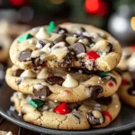 Winter Wonderland Chocolate Chip Christmas Cookies