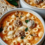 Parmesan Italian Sausage Ditalini Soup: A Creamy Comfort Classic