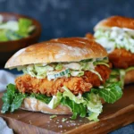 Crispy Chicken Caesar Sandwich