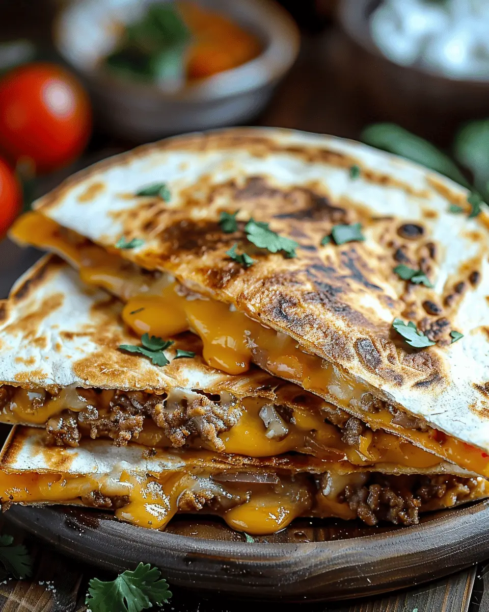 Smashburger Quesadillas: Easy, Indulgent Twist on Comfort Food