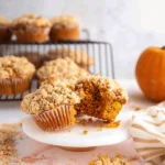 Spiced Pumpkin Muffins with Streusel Topping