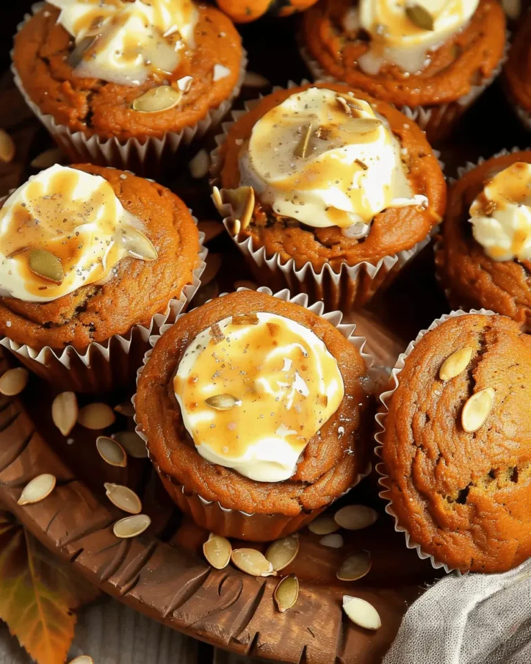 Pumpkin Cream Cheese Muffins