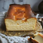 Loaf Pan Basque Cheesecake