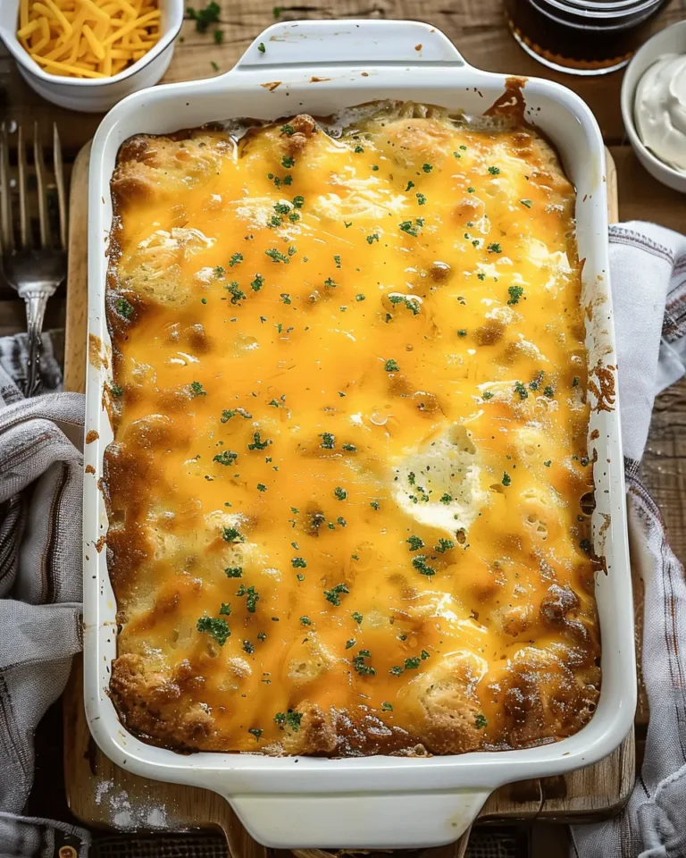 Butter Biscuit Breakfast Bake