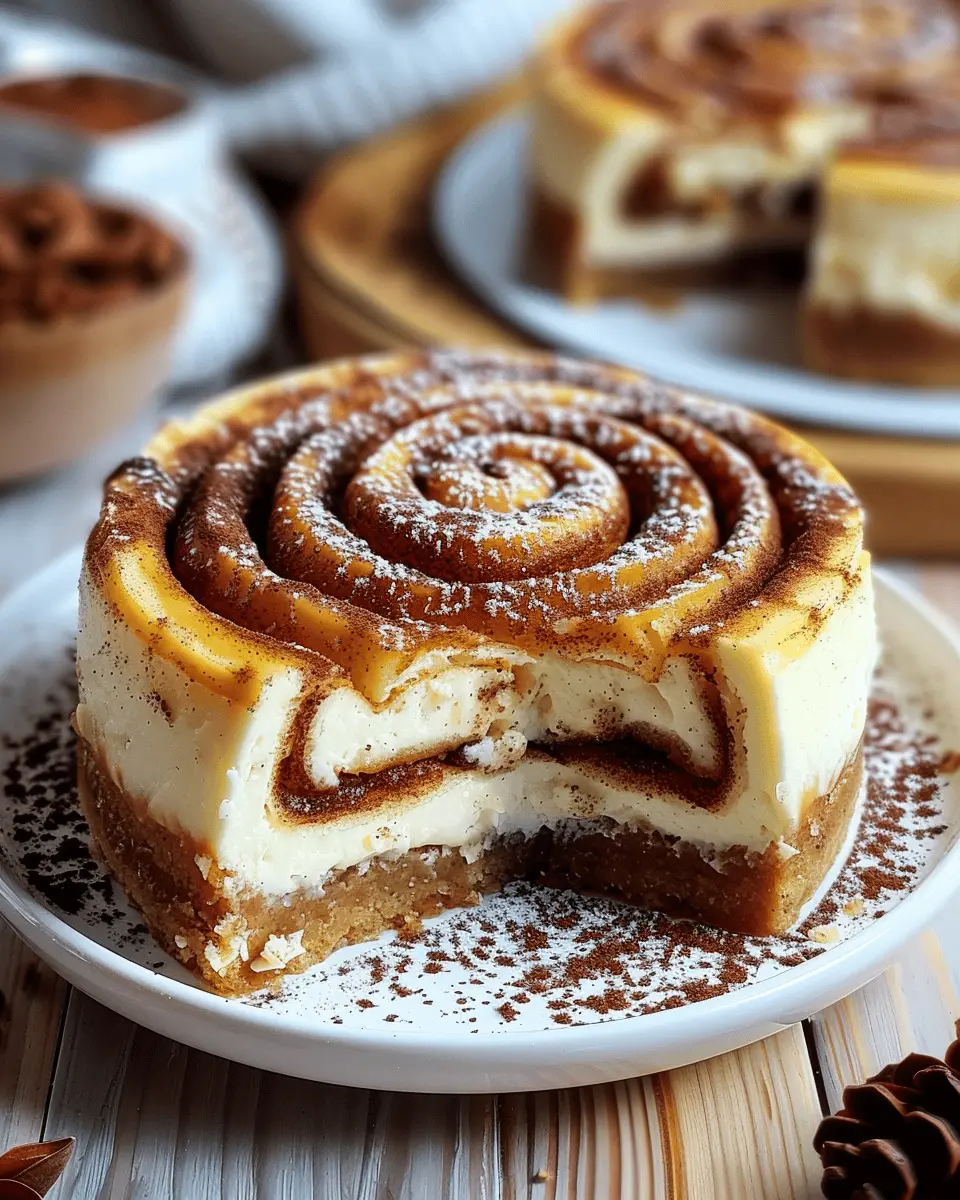 Cinnamon Roll Honeybun Cheesecake: Indulgent Delight for All
