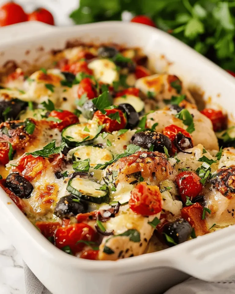 Mediterranean Chicken Bake