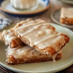 Irresistible Soft Baked Maple Donut Bars Recipe