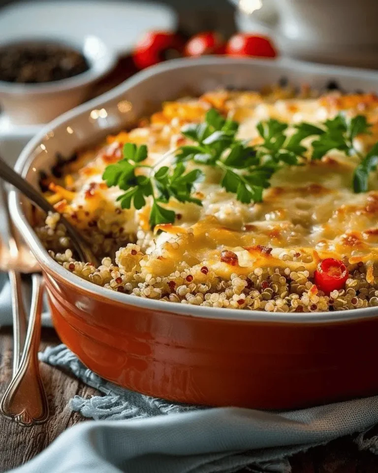 Veggie-Packed Quinoa Casserole