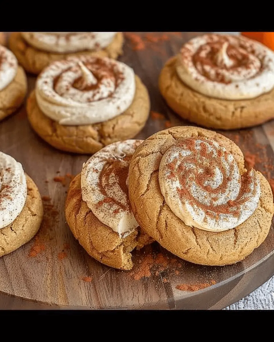 Soft Pumpkin Cookies with Cinnamon Frosting: The Best Fall Treat