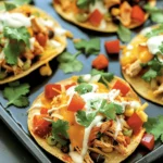 Mexican Rotisserie Chicken Tostadas