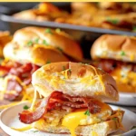 Crack Breakfast Sliders (Bacon Egg & Cheese)
