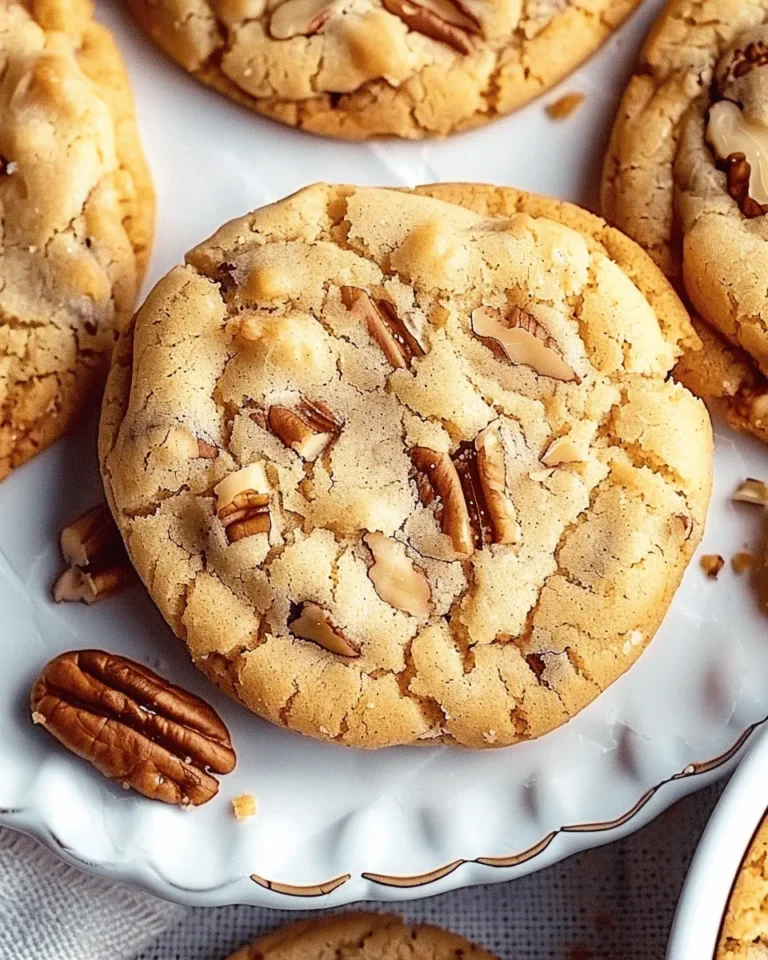 Irresistible Butter Pecan Cookies – Perfectly Soft Treats