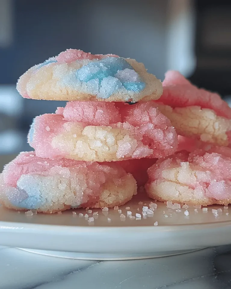 Cotton Candy Cookies