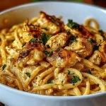 the best Cowboy Butter Chicken Linguine