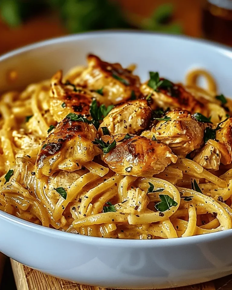 the best Cowboy Butter Chicken Linguine