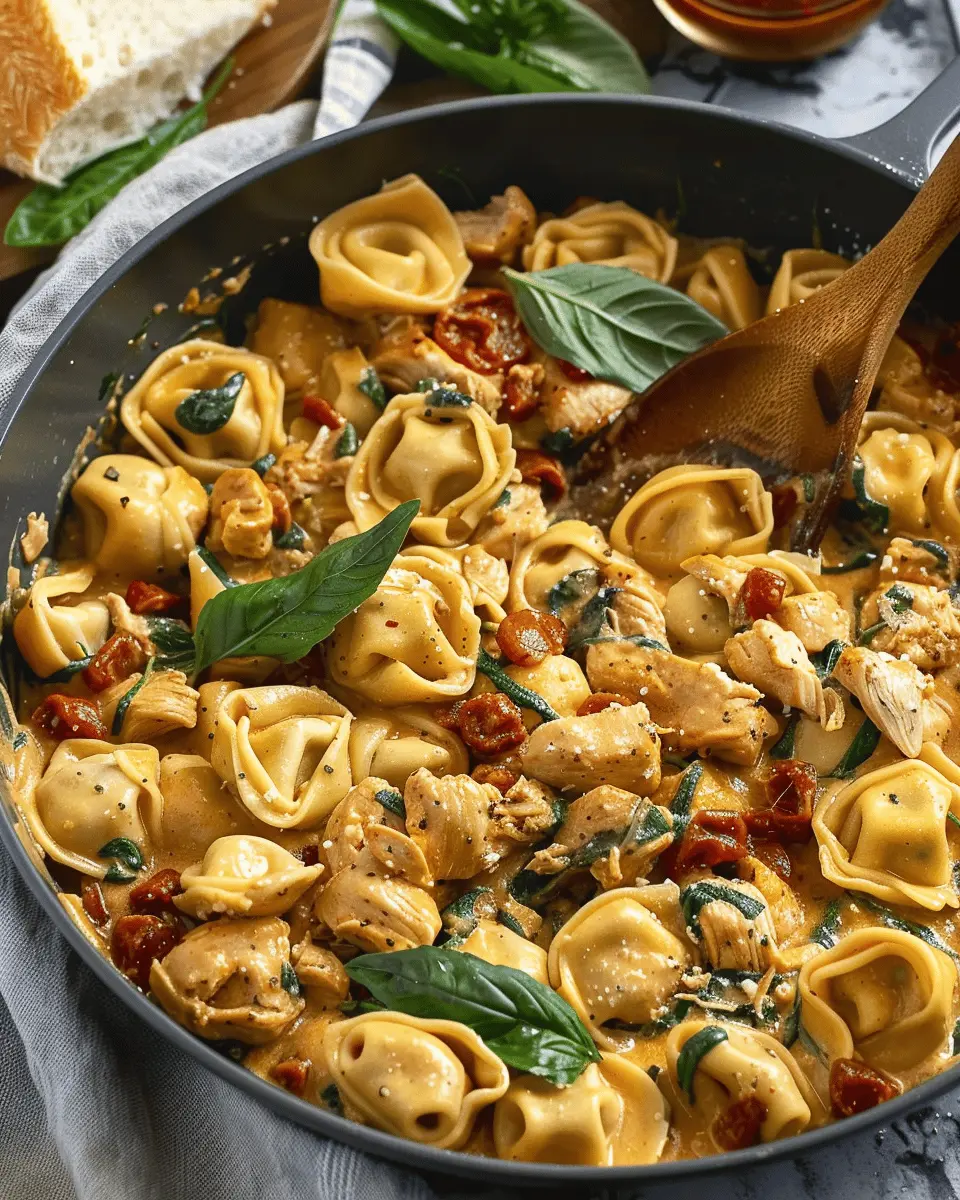 Marry Me Chicken Tortellini: An Easy Indulgent Dinner Recipe