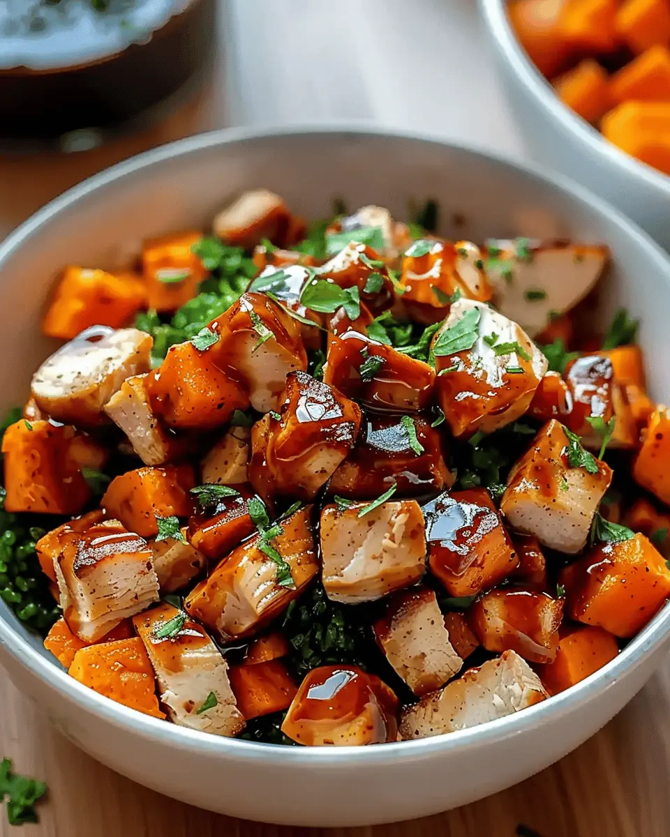 BBQ Chicken Sweet Potato Bowl: Easy, Flavor-Packed Delight for Everyone